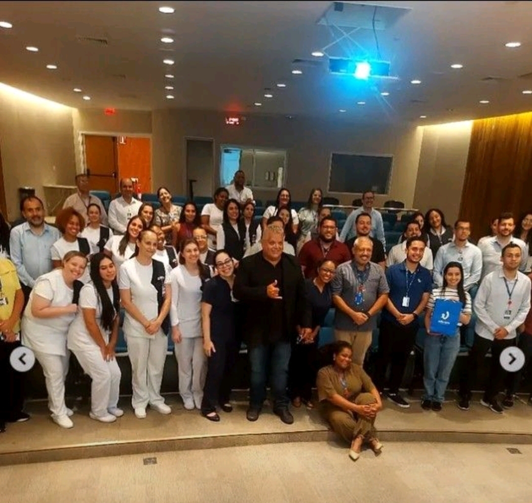 Treinamento corporativo em hospital com Eduardo Gozzi