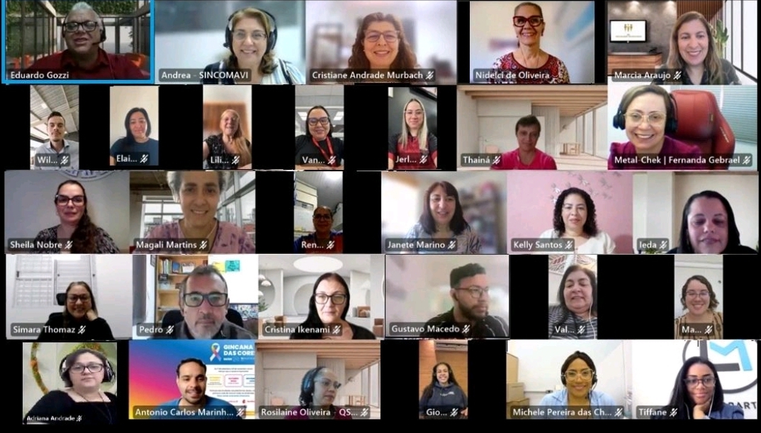 Treinamento online conduzido por Eduardo Gozzi